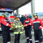 Les pompiers à Pujili