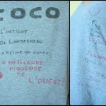Détails Tshirt Coco (Du coup celui Even pour Coco sera tout neuf pour le retour...)