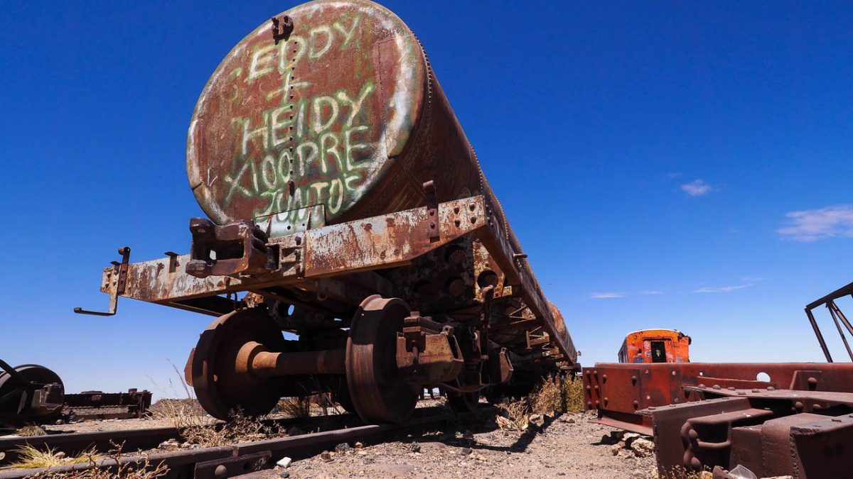 Cimetière des trains d'Uyuni