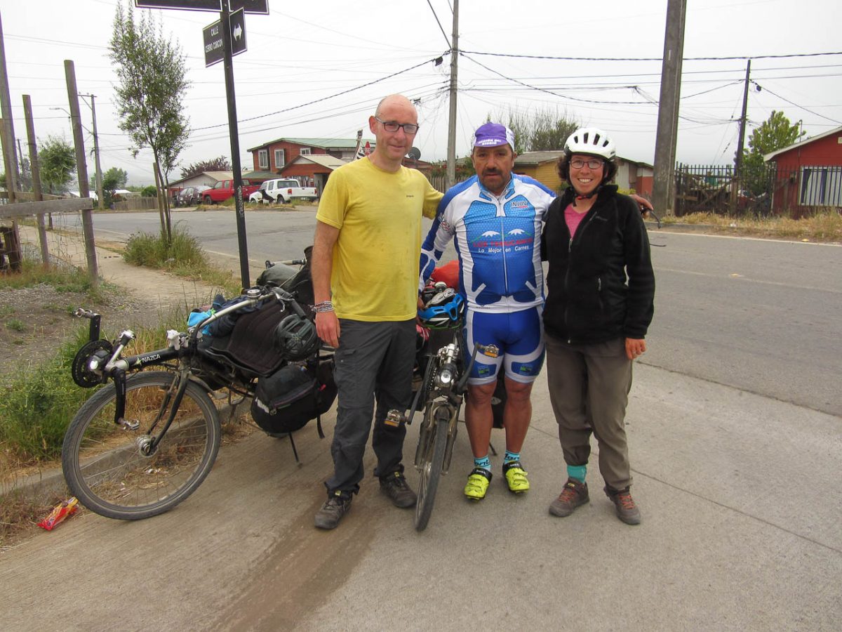 Rolando nous guide pour quitter Coronel
