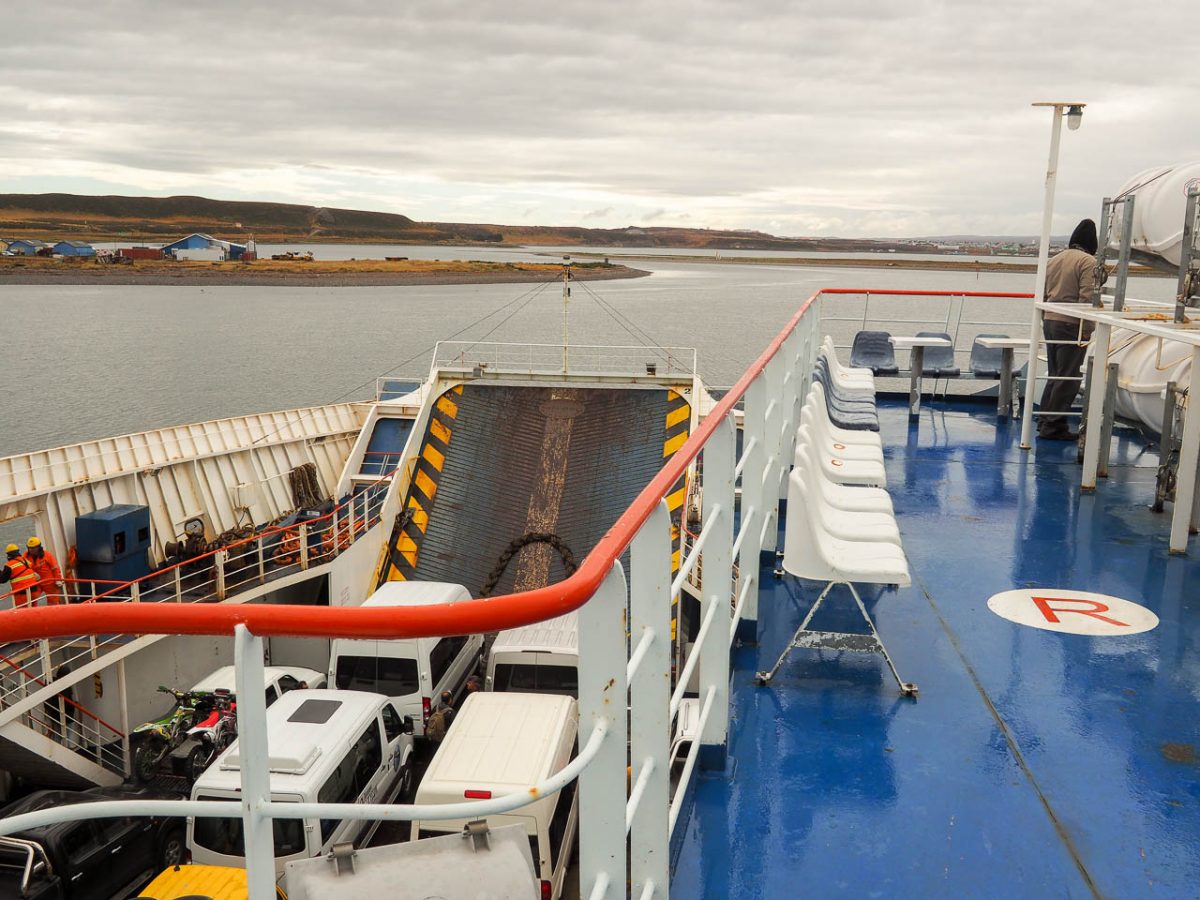 Détroit de Magellan, arrivée à Porvenir