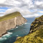 les falaises de Trælanípa île Vágar