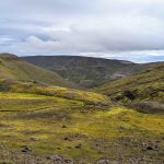 En haut du col de Hellisheiði Eystri