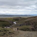 Lolo admire la vue vers Vopnafjörður