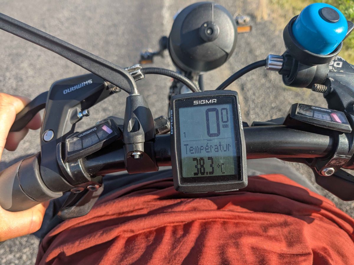 Trop chaud pour pédaler !🥵