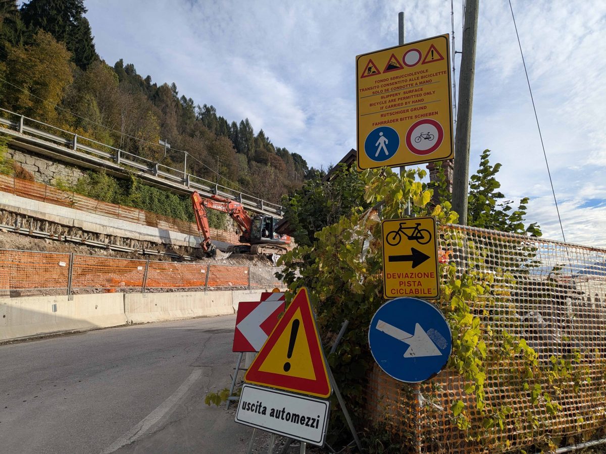 Déviation pour cause de travaux