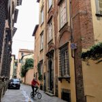 Dans Lucca sur le vélo d'Íñigo