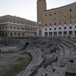 Vestiges de l'amphithéâtre de Lecce